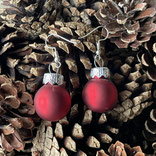 Druckatelier46 Christbaumkugeln Ohrschmuck gross