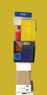 joy jaune, 2020, 30 x 15 cm, photoprint on aludibond
