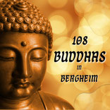 Goldener Buddha, 108 Buddhas in Bergheim