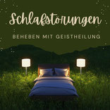 Schlafstörungen beheben mit Geistheilung, Bett unter freiem Himmel