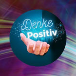 Denke Positiv mit Hand