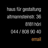 Adresse, Altmannsteinstrasse 36, 8181 Höri, Telefon 044 808 90 40, E-Mail info@egliundpartner.com