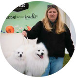 Vladimíra Králíková; WJSD; World Japanese Spitz Day; official representative; Czech Republic; Japanese Spitz; dogs; white dog; 