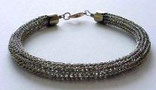 Drahtweben, Armband, Wickinger Stricken