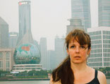 portrait de Delphine DARET en vacances à Shanghai