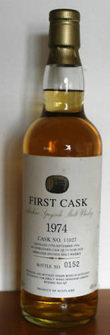 First Cask 1974, 46 % vol alc