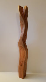 modern, abstrakt, eukalyptusbaum, edelholzskulptur, gunnar mozer