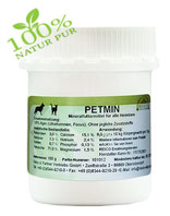 Petmin - DAS Mineral-Ergänzungsfuttermittel für Hunde, Katzen, Pferde und andere Heimtiere.