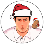 Weihnachtlicher Jesus Lopez als Comic