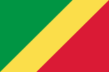 Drapeau du Congo de 1958 à 1970 puis depuis le 10 juin 1991