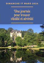Une journée pour trouver vitalité et sérénité  Le dimanche 17 mars 2024 de 9h15 à 17h30  Céline Connan, sylvothérapeute et naturopathe, et Hélène Aubert,  réflexologue - via energetica bien etre en touraine