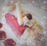 Le vacherin vanille framboise façon restaurant gastronomique 