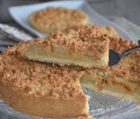 recette tarte aux pommes et amandes croustillantes 