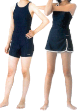 女子スクール水着画像一例