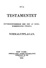 Bibelkomissionen NT 1912