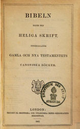 Charles XII Bible 1847