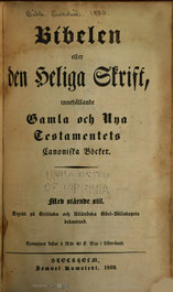 Charles XII Bible 1839