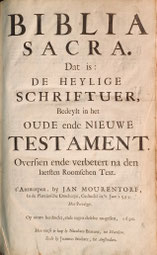 1560 Moerentorf Dutch Bible
