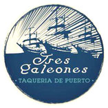 tres galeones, tres galeones logotipo, restaurantes de mariscos en cdmx