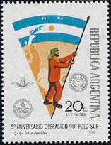 Argentina 1970, Claim Antarctica