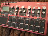 Xtribe Red, Instrument Overlay von mxpand - für Korg Electribe 2 Sampler (E2S), Synthesizer, Groovebox, Sequencer, hochwertige Bedien-Schablone/Skin/Folie, ESX-1