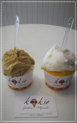 Glaces artisanales Gelateria KOOKIE Turin Italie