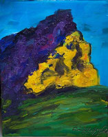 0018-la Sainte Victoire, 24/19cm oil on canvas