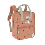 Kindergartenrucksack Square Happy Prints Karamell LÄSSIG