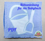 Spielbuch Stoffbuch Anleitung Babybuch Softbuch Nähanfänger Anleitung Nähanleitung Babybuch 