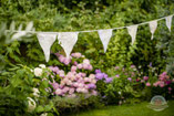 Wimpelkette Babyzimmer Hochzeit Dekoration Anleitung Freebie Freebokk kostenlose Anleitung download