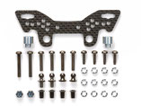 TT-02 Tuningteil, TAMIYA 300054640, Carbon Damper Stay rear, Carbon Dämpferbrücke hinten