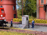 Fernsprechhaus, Plastik-Modellbausatz der Firma Vollmer, 46509