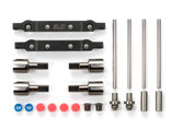 TT-02 Tuningteil, TAMIYA 300054634, Steel Suspension Mount set, Aufhängungsset vorn/hinten