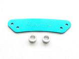 TAMIYA TT-01;  300053682;  Frontrammerhalter blau