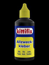 Kittifix, Kleber, Leim, Plastikflasche, für Hobbyarbeiten 