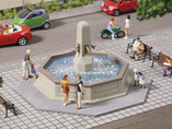 Springbrunnen, Stadtbrunnen, Modellbausatz der Firma Auhagen, 41629