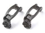TT-02 Tuningteil,  TAMIYA  300054031,  F-Teile Carbon verstärkte C-Halter +4°,  TA05-IFS Carbon Reinforced F Parts ( Hub Carrier 4°)