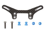 Tamiya Tuningteil aus Kunststoff, Spare Part, vordere Carbon Dämpferbrücke 300054720