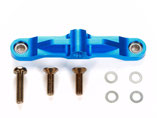 TT-02 Tuningteil, TAMIYA 300054575, Steering Bridge, Lenkhebelverbinder Alu blau