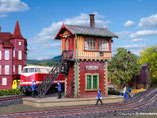Stellwerk Moosbach, Plastik-Modellbausatz der Firma Vollmer, 45731