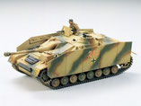 Modell-Bausatz aus Plastik eines deutschen Sturmgeschütz iV , sdkfz163  im Maßstab 1:35 von der Firma TAMIYA,   35077