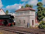 Stellwerk Burgstein, Plastik-Modellbausatz der Firma PIKO, 61822