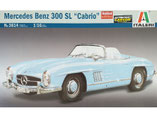 Standmodell eines Mercedes Benz 300 SL Cabrio im Maßstab 1:16 von der Firma Italeri,  3614