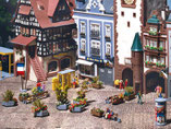 Stadtausschmückung, Modellbausatz der Firma Faller, 180585