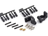 Tamiya Tuningteil aus Kunststoff, Spare Part, TA04 Achsschenkelhalter,  300053458