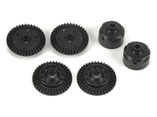 Tamiya Tuningteil aus Kunststoff, Spare Part, TB-01 Getriebe-Teile, 300050912