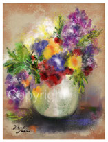 Blumenstrauss digital painting