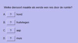 grote ruimtequiz