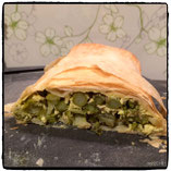 Spargelstrudel