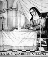 Elionor Manuel de Villena conocida como hermana Isabel de Villena, ​ fue una religiosa, poetisa y prosista española, considerada la primera escritora conocida en valenciano.